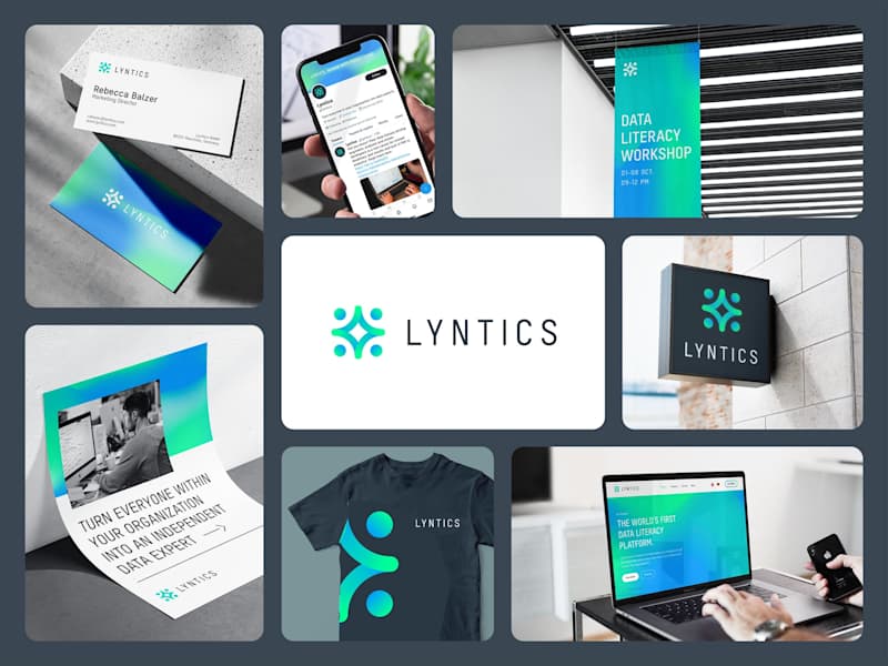 Cover image for Lyntics • Branding for Data Analytics