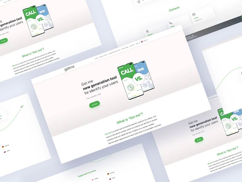 Cover image for GetMe - user verification platform via phone call