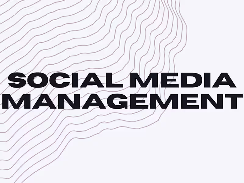 Cover image for Social Media Management