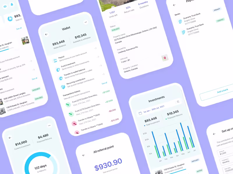 Cover image for User Research, UX/UI Design and Prototyping for a Proptech