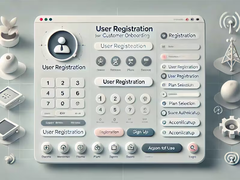 Cover image for Telecom based Customer Onboarding web app