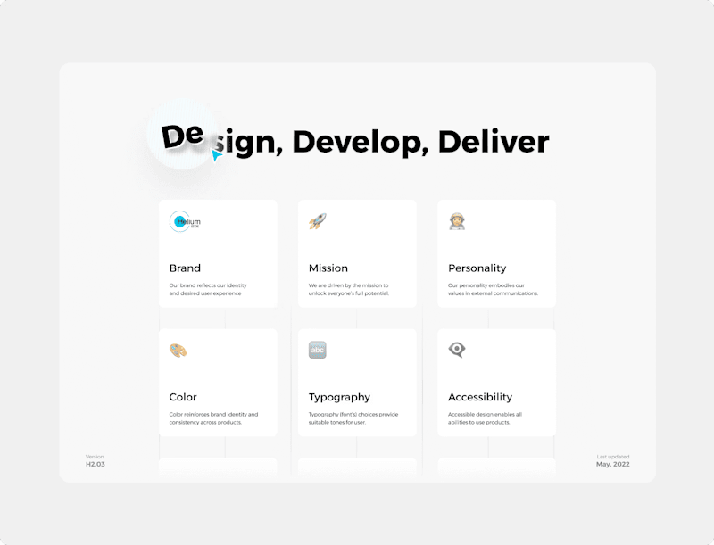 Cover image for Helium edge:

The Journey of Design System