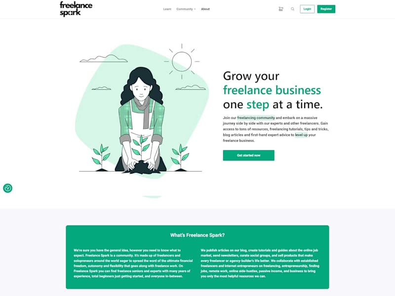 Cover image for Freelance Spark -Freelancing Community