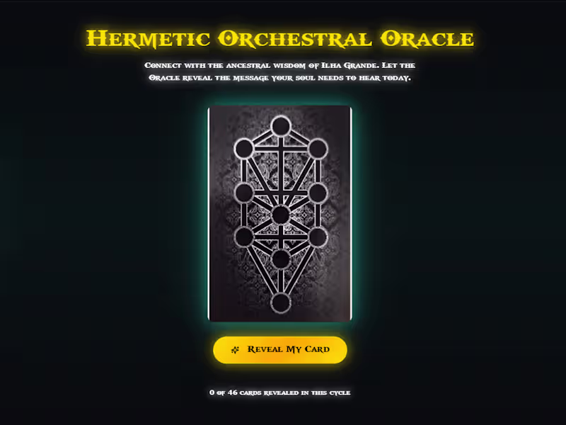 Cover image for  Design UX bespoke hermetic tools and esoteric web applications