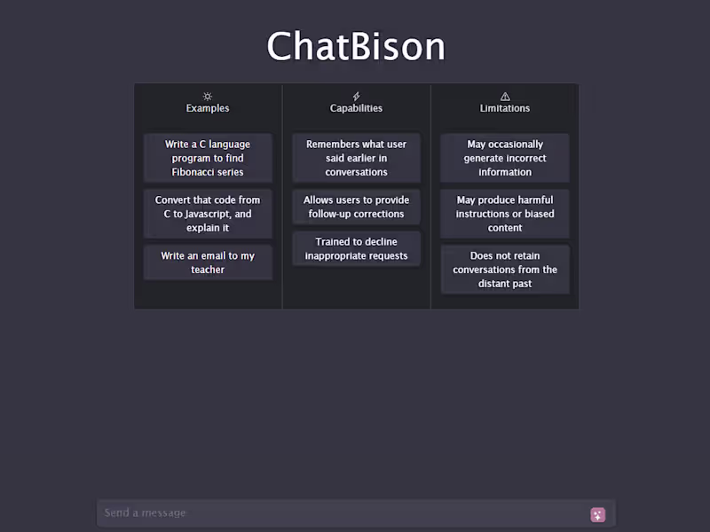 Cover image for ChatBison