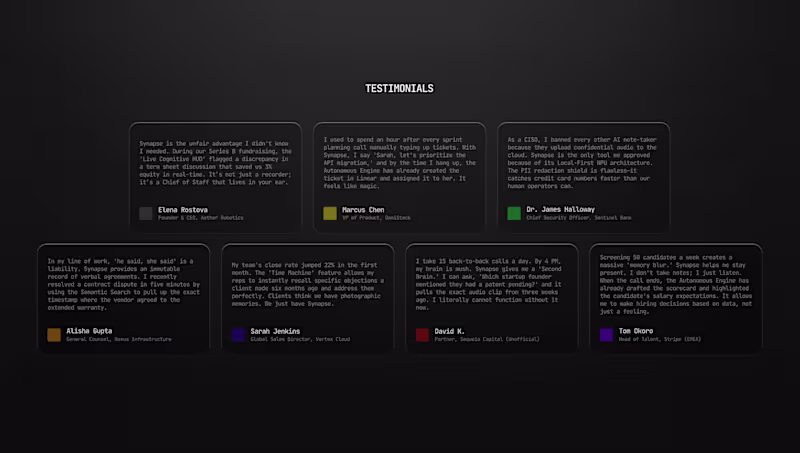 Cover image for how is this testimonials section