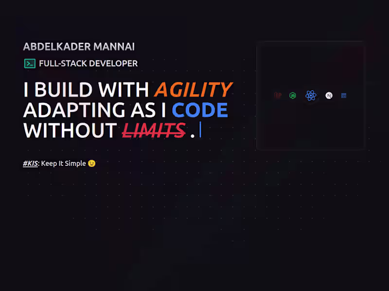 Cover image for Fullstack Developer