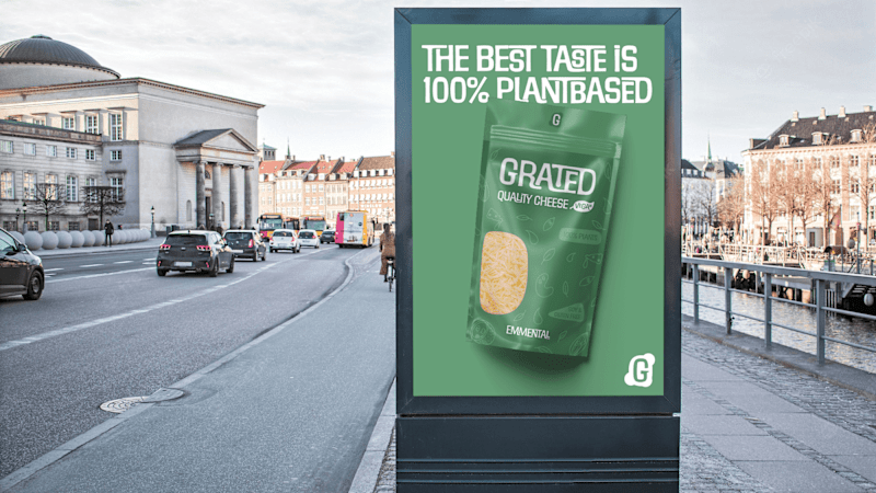 Cover image for Vegan cheese brand design