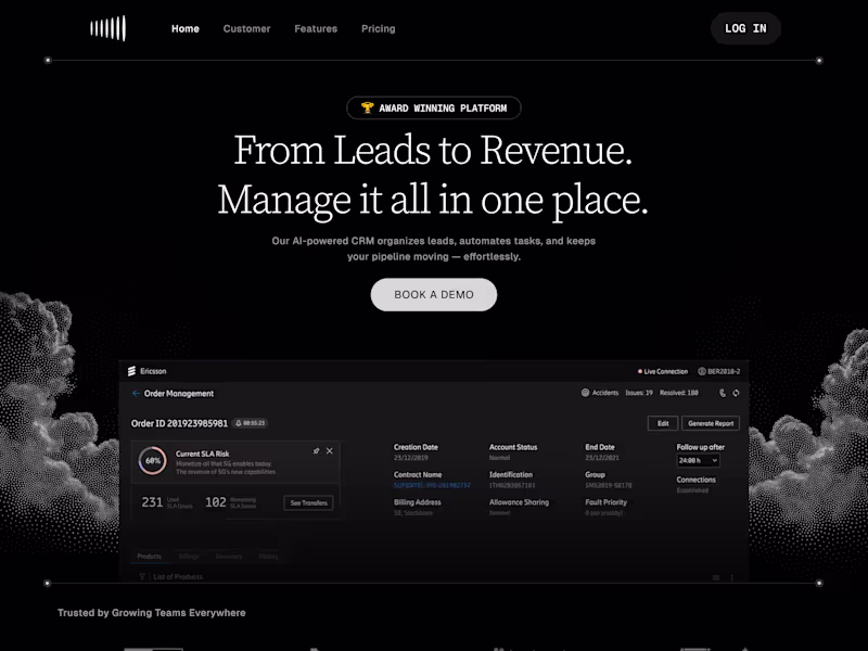 Cover image for Auxim — CRM SaaS Marketing