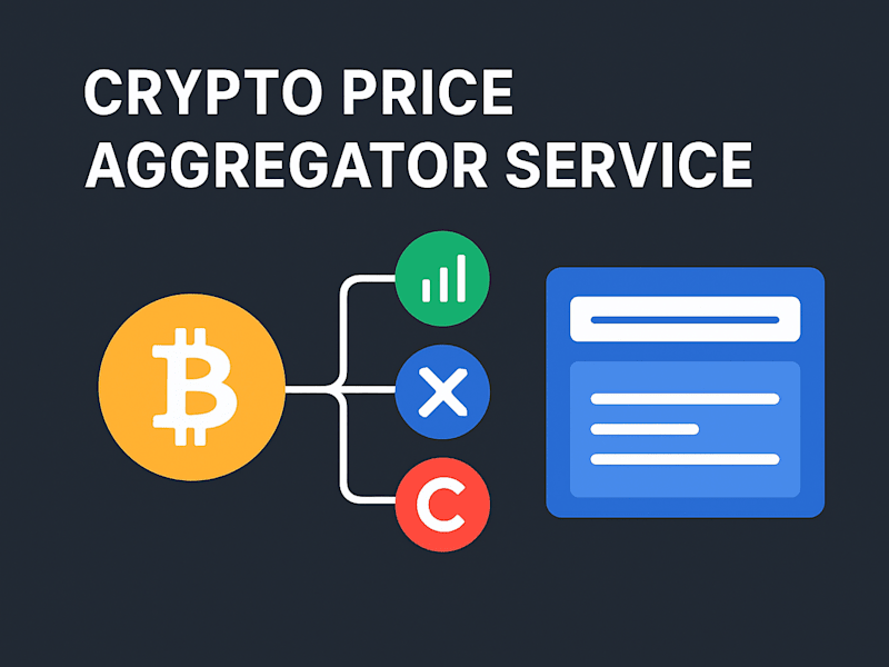 Cover image for Crypto Price Aggregator Service Development