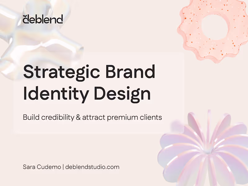 Cover image for Strategic Brand Identity Design