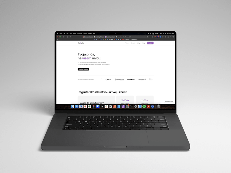 Cover image for Career Services Site – Framer Client Build (Elevate)