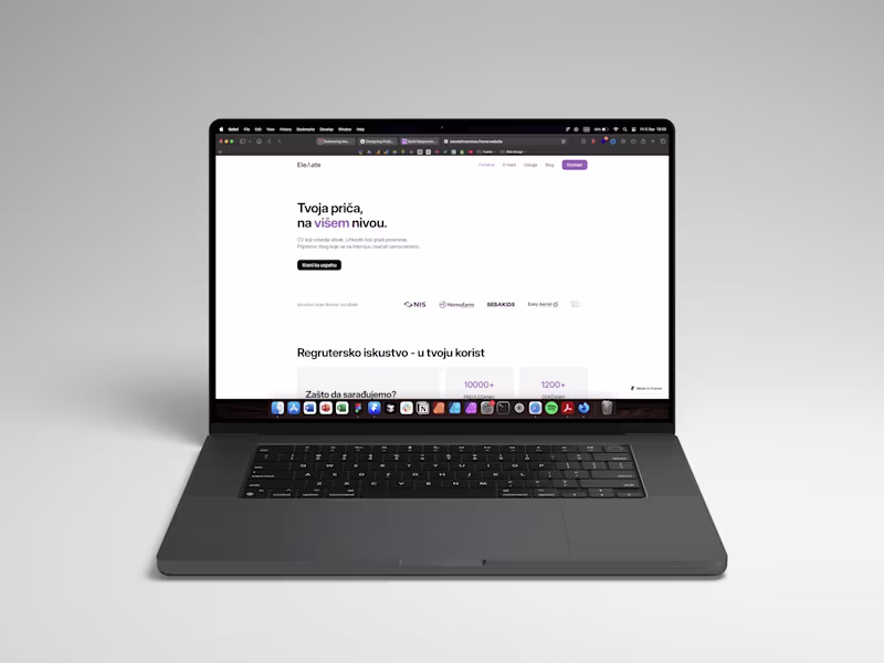 Cover image for Career Services Site – Framer Client Build (Elevate)