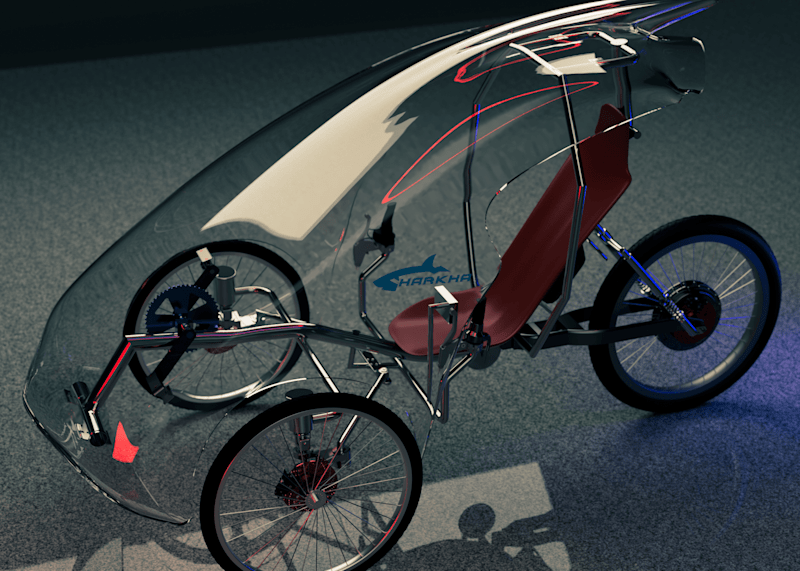 Cover image for Human-powered vehicle design (Industrial design)