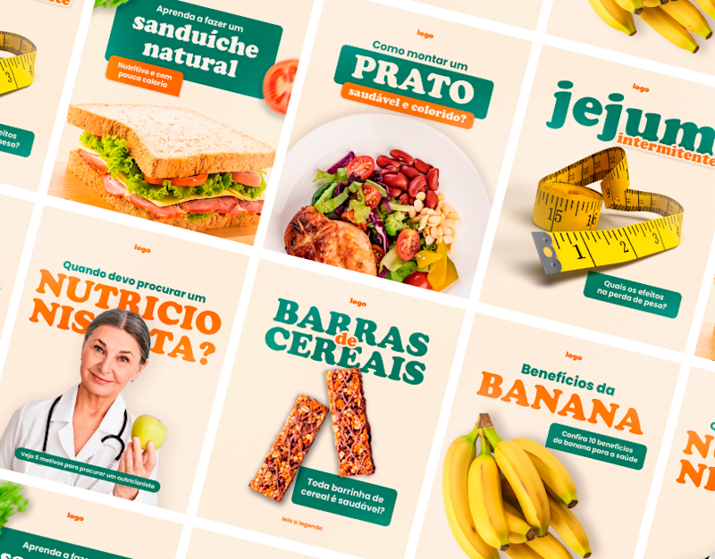 Cover image for Nutritionist✦ Social Media Design :: Behance