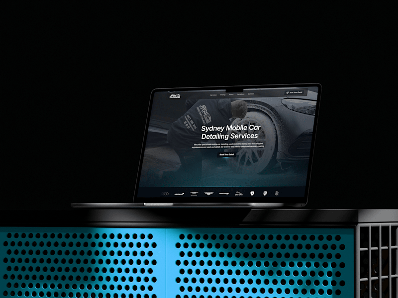 Cover image for JRM Auto Detailing | Framer Website for Mobile Car Detailer