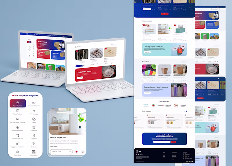 Cover image for Full-Spectrum Web Designing Services