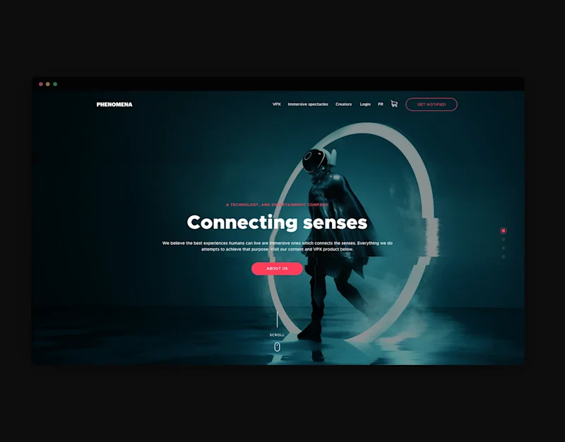 Cover image for Phenomena UX/UI Design