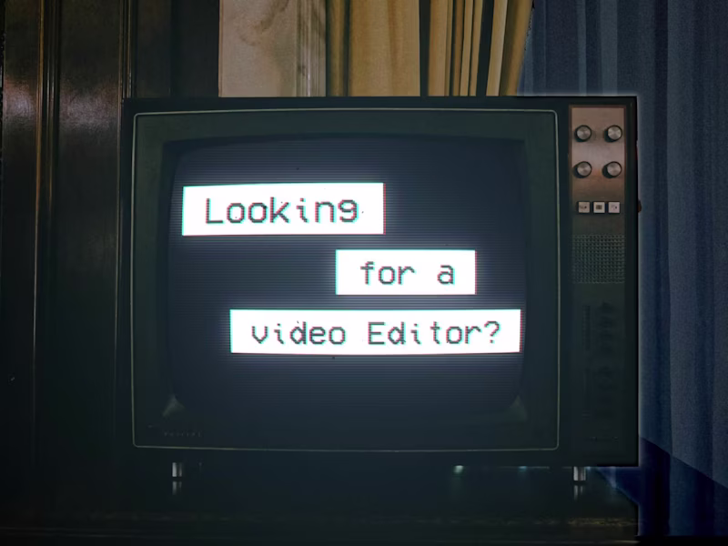 Cover image for Video Editing and Motion Graphics