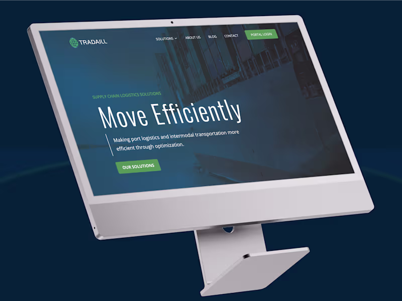 Cover image for Tradaill, SaaS Website - Wordpress Website Design