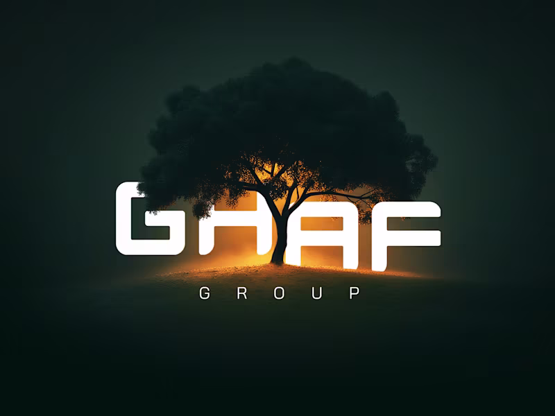Cover image for Ghaf Group — Branding & Landing Design for a Fintech Merger
