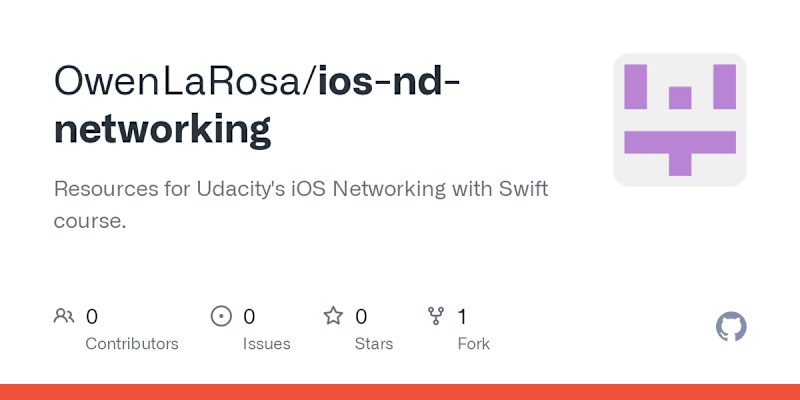 Cover image for iOS Networking with Swift (Udacity)