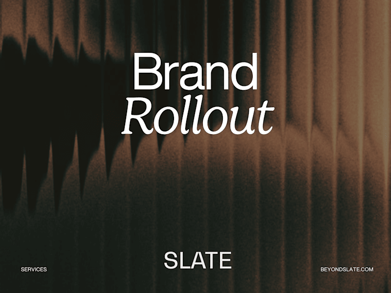 Cover image for Brand Rollout
