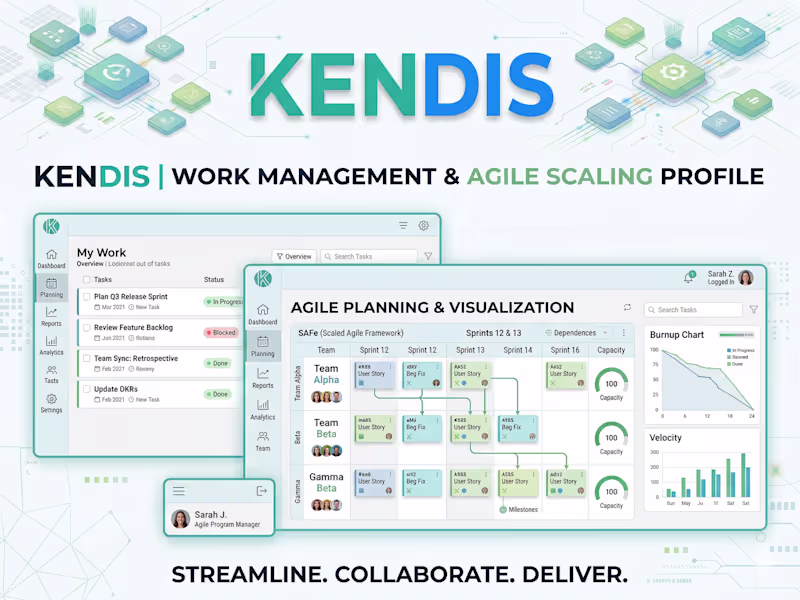 Cover image for Project Management Platform (Kendis) Full