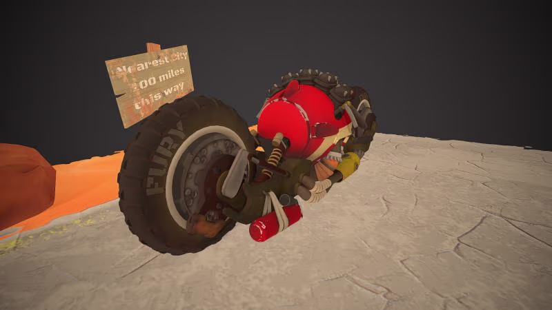 Cover image for wasteland bike