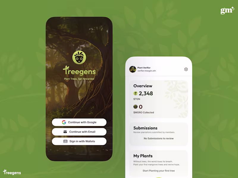 Cover image for Mobile app design for a platform that rewards users for plan...