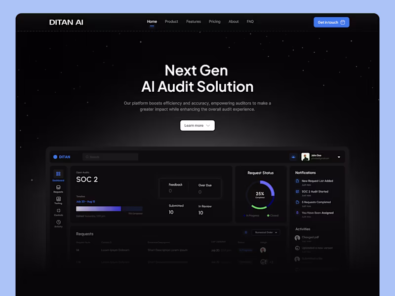 Cover image for AI Audit Solutions - Client