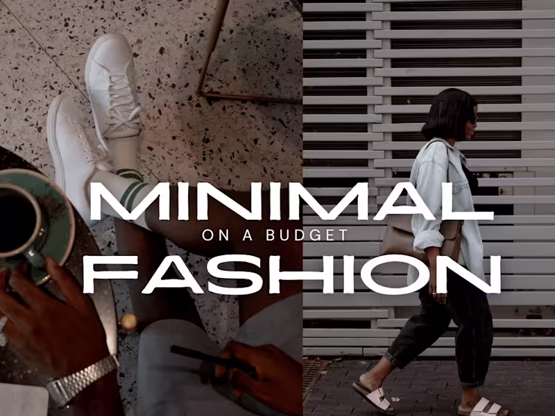 Cover image for Trending Men's Fashion in a Budget