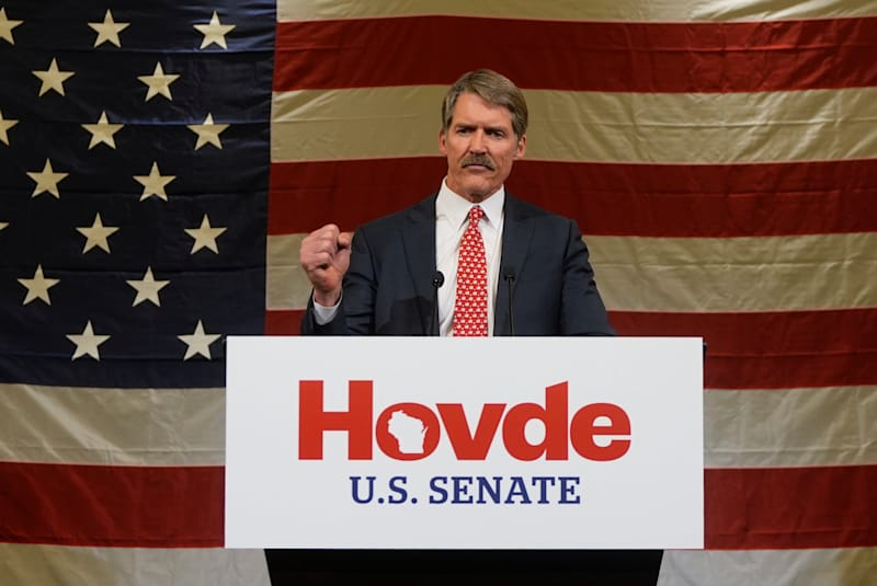 Cover image for Eric Hovde's Concession in Wisconsin Senate Race