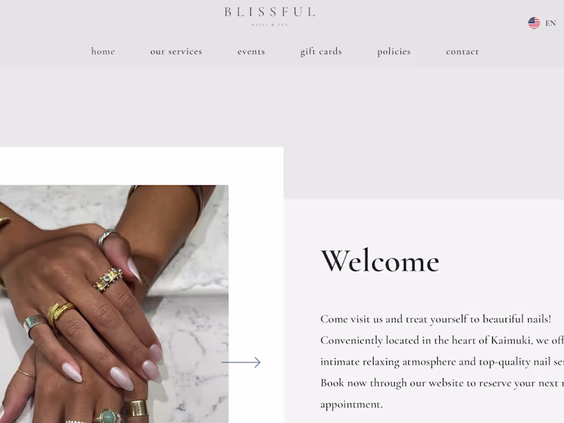 Cover image for Curated Website Design