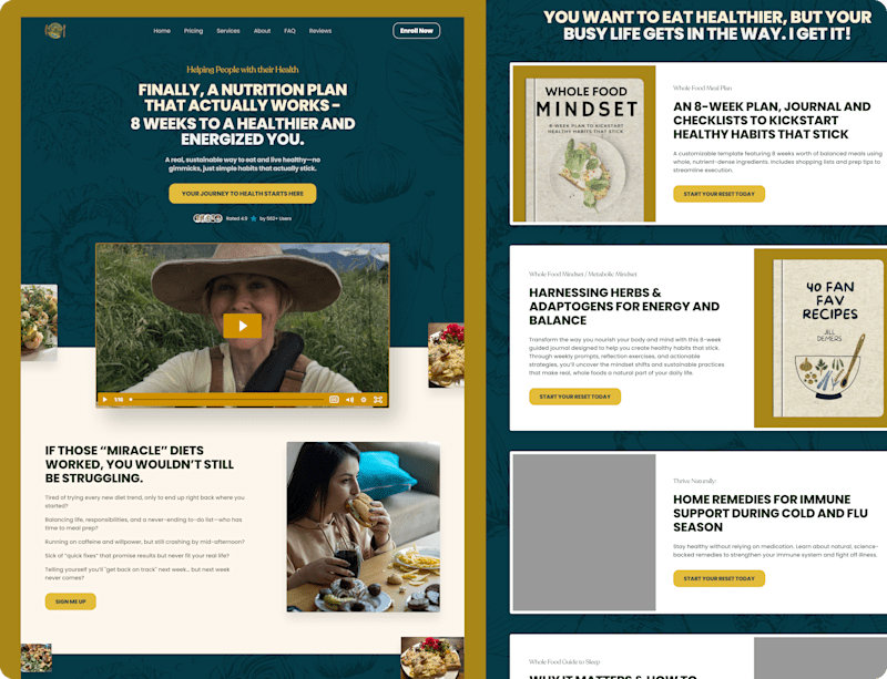 Cover image for Farm to Fork: The Wellness Journey