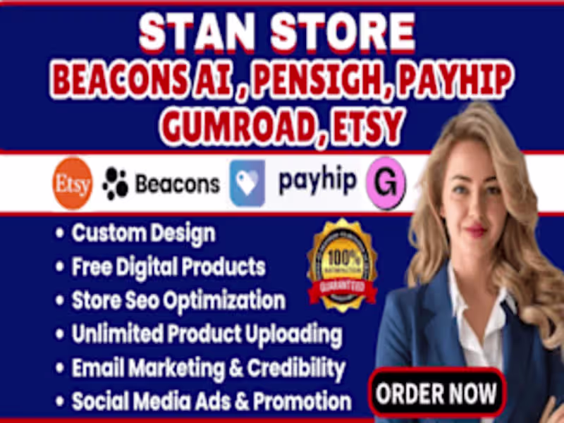 Cover image for Setup stanstore digital products stanstore marketing beacon ai