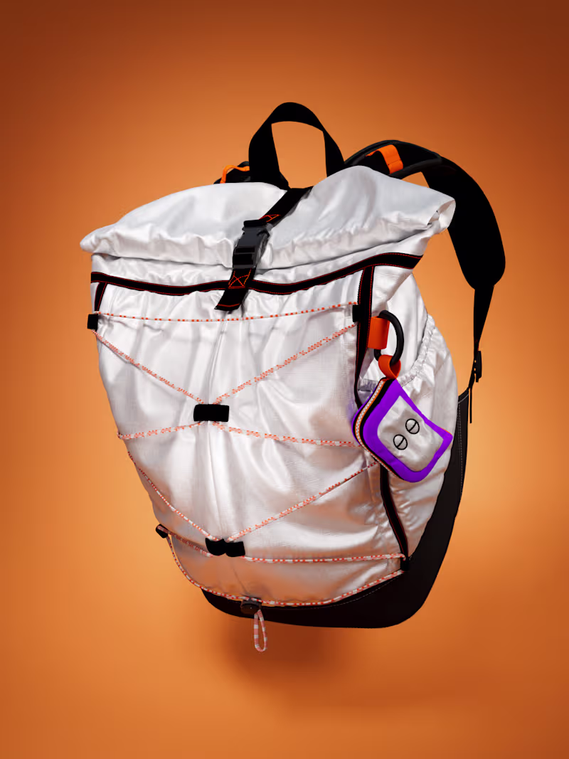 Cover image for Backpack made with Marvelous Designer.