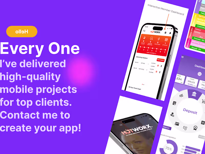 Cover image for Your Vision, Our Code: Professional  Flutter App Developer
