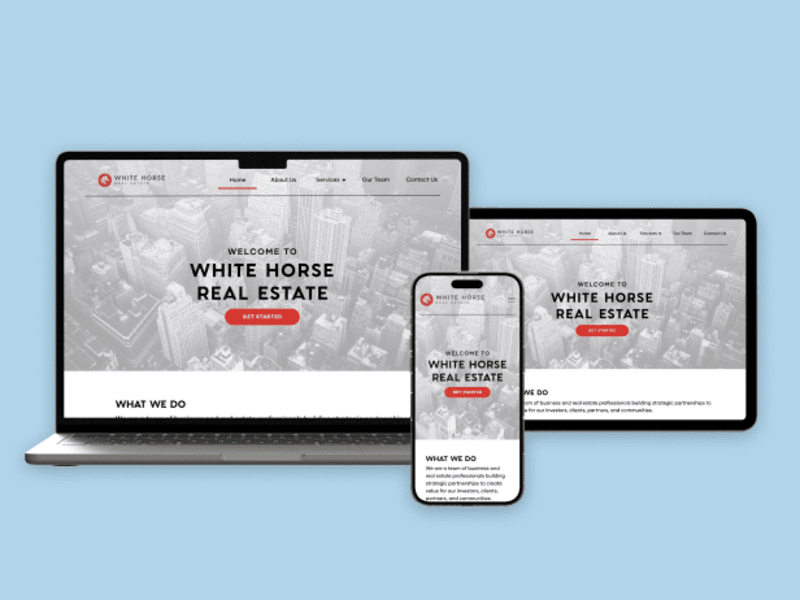 Cover image for White Horse Real Estate
