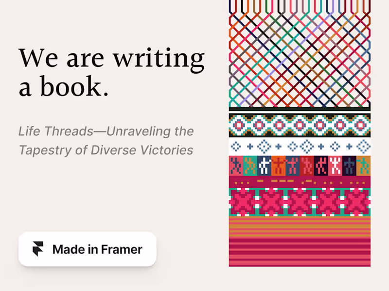 Cover image for Life Threads – Promo landing page