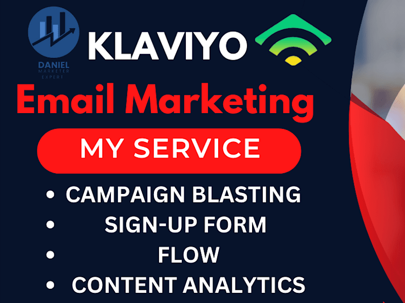 Cover image for Set up klaviyo email marketing flows sales funnel campaign