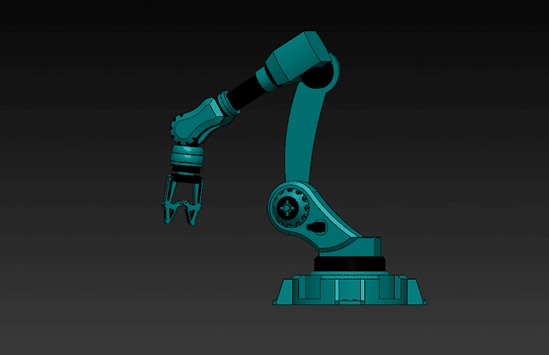 Cover image for 4 DOF Robotic Arm 3D Model | SolidWorks