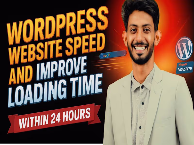 Cover image for Speed up wordpress website and improve google pagespeed score