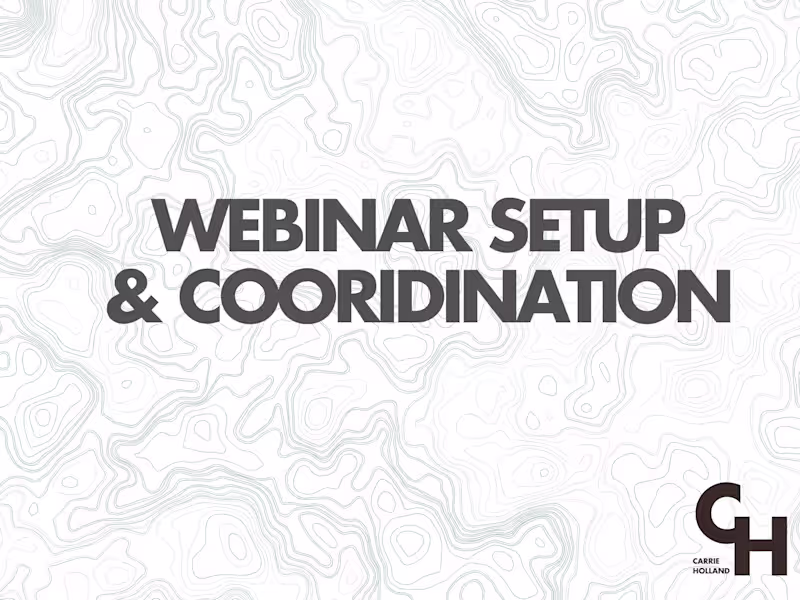 Cover image for Engage Your Audience with Seamless Webinar Management