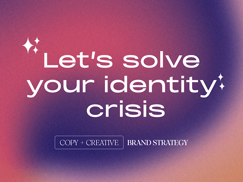 Cover image for Brand Identity & Creative Strategy 🎨✨