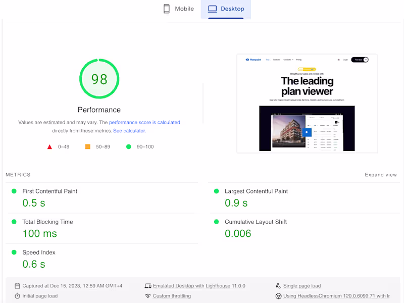 Cover image for Webflow Page Speed (Lighthouse) optimization