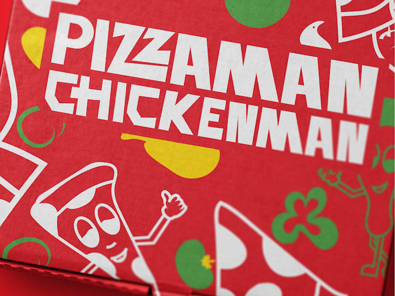 Cover image for Pizzaman Chickenman Rebranding