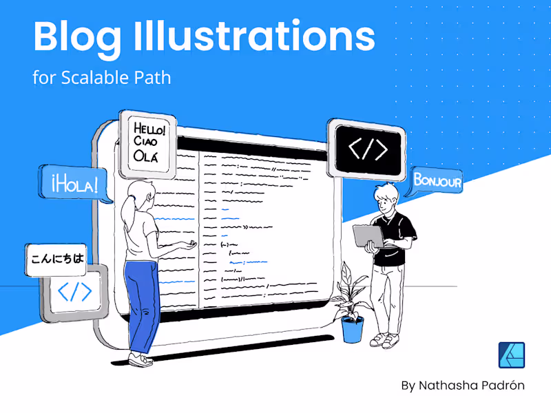 Cover image for Blog Illustrations for Scalable Path