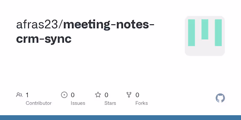 Cover image for Automated CRM Updates Project