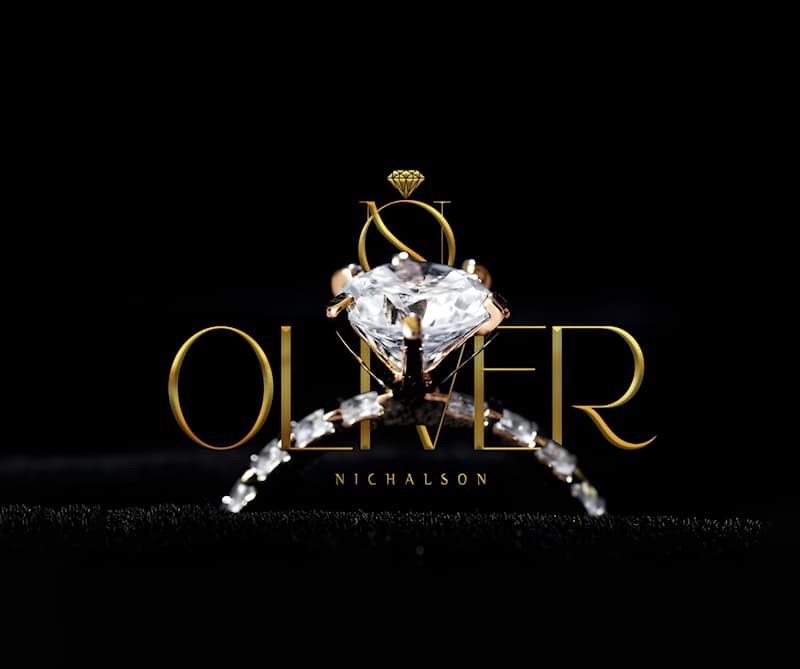 Cover image for Oliver Nichalson Luxury logo Design and Branding by Axtra™️